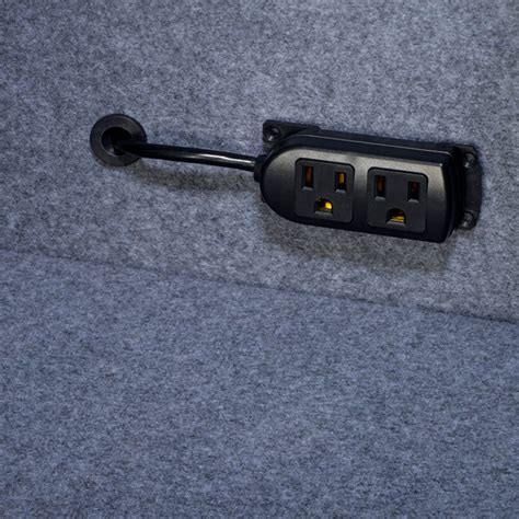 gun safe electrical outlet